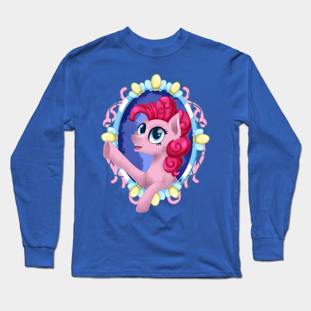 Pinkie Pie Long Sleeve T-Shirt by Spokenmind93